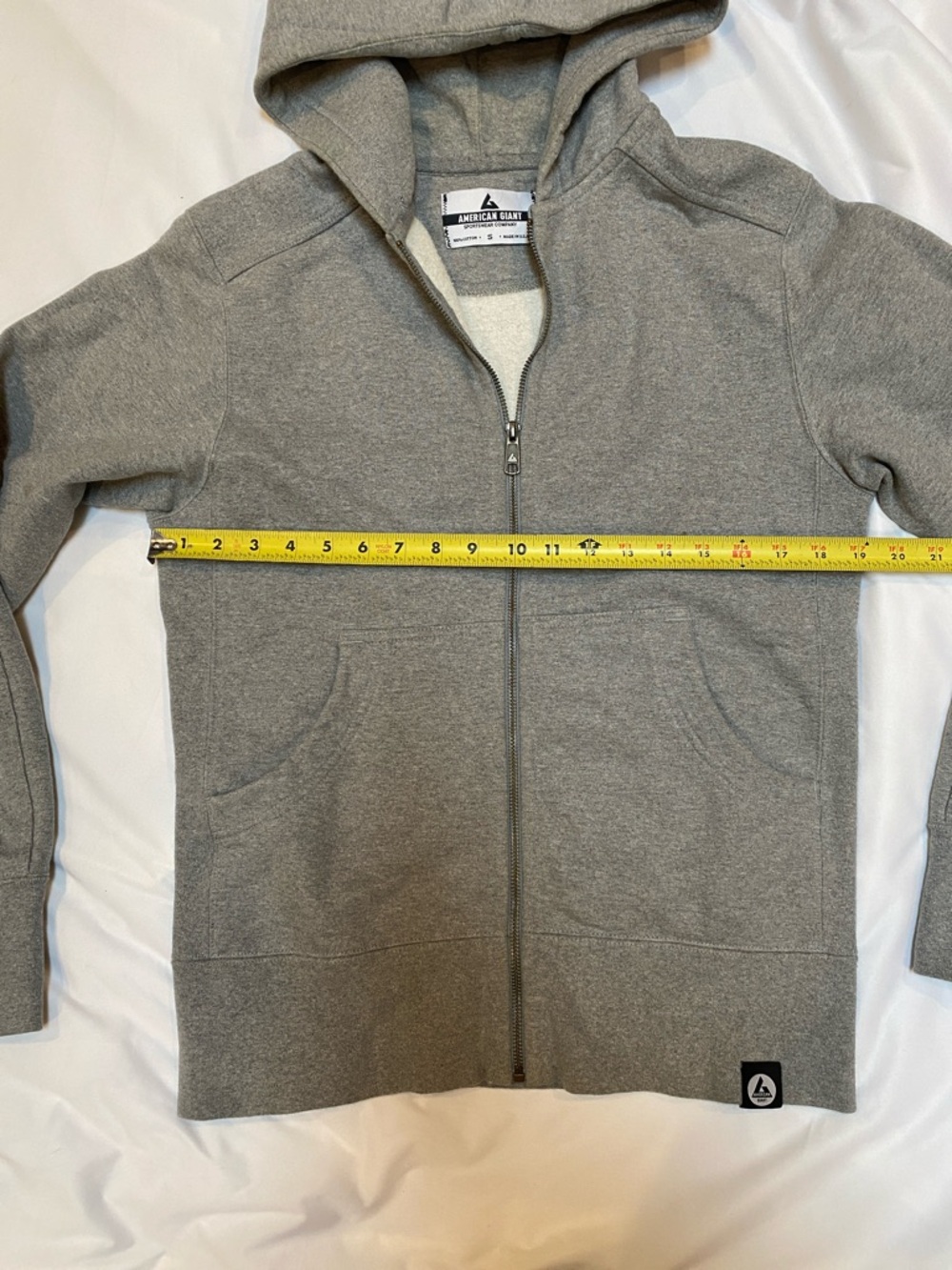 American Giant Men’s Classic Full Zip, Small - Picture 4 of 14
